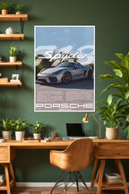 Porsche 718 Spyder | Car Poster