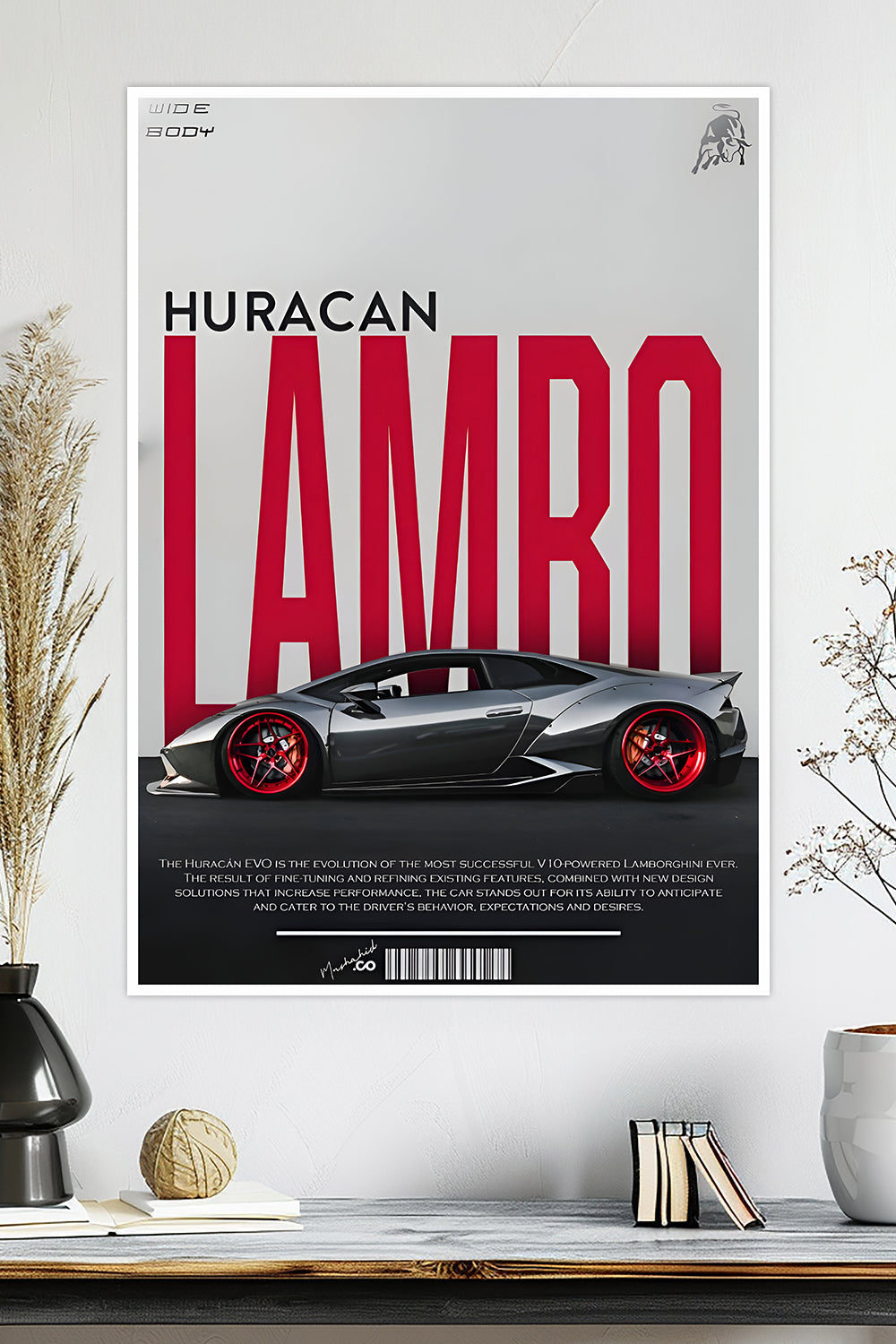 Lamborghini Huracan EVO | Car Poster