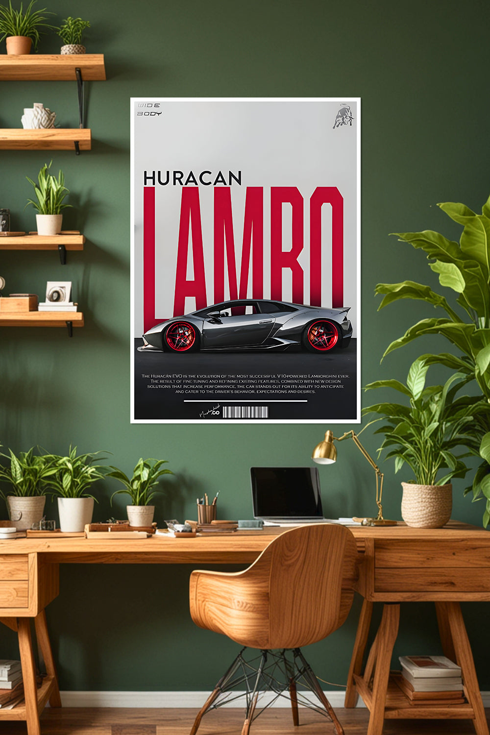 Lamborghini Huracan EVO | Car Poster
