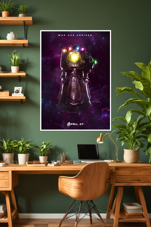 Avengers: Infinity War | Infinity Gauntlet | Thanos | Marvel Poster