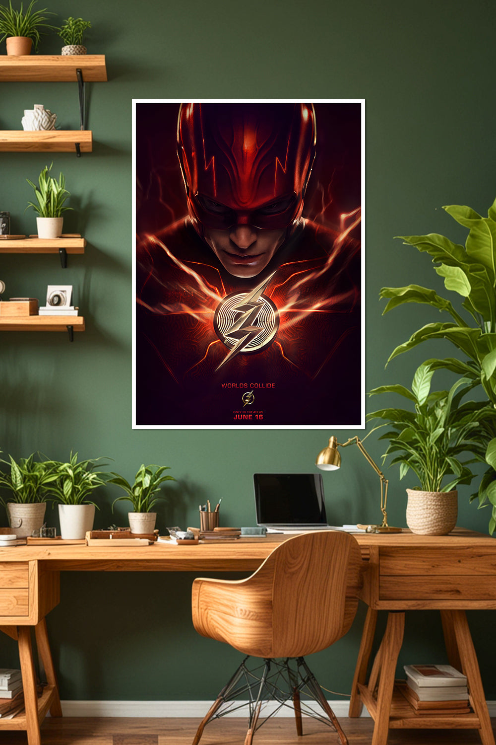 The Flash | Worlds Collide | Barry Allen | DC Poster