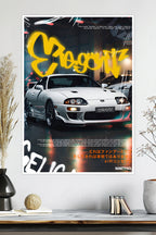 Toyota Supra | AI Concept | Car Poster