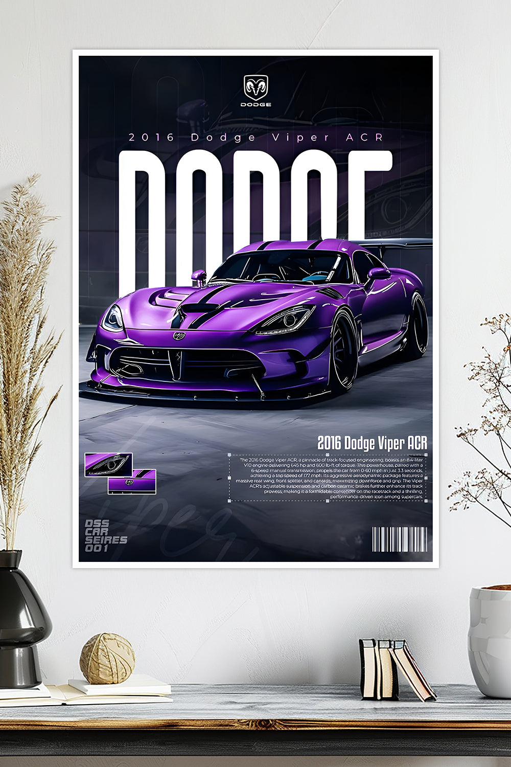 2016 Dodge Viper ACR | Car Poster