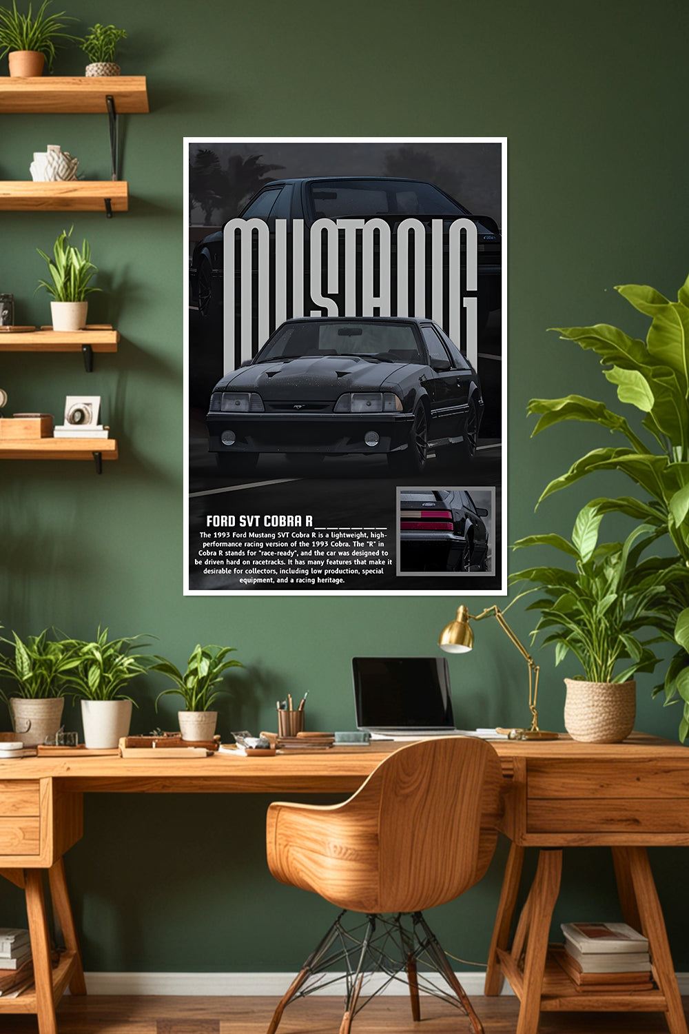 Ford Mustang SVT Cobra R | Car Poster