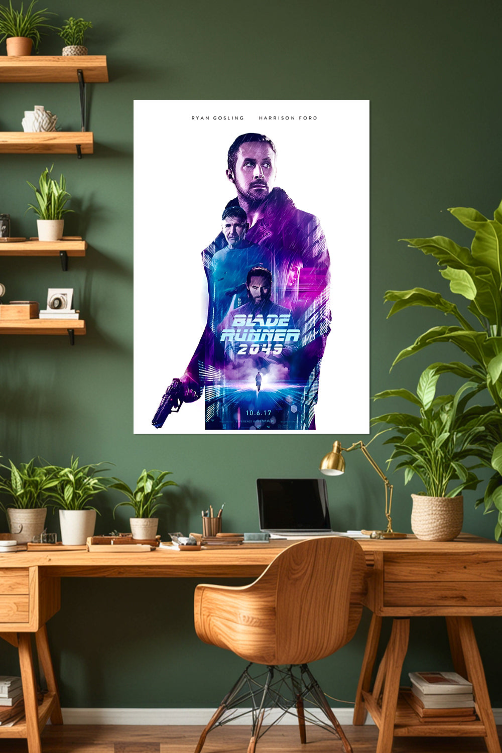 Blade Runner 2049 | Gosling & Ford | Movie Poster