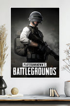 PUBG Poster | Battle Royale Plalyground | BGMI | Game Poster