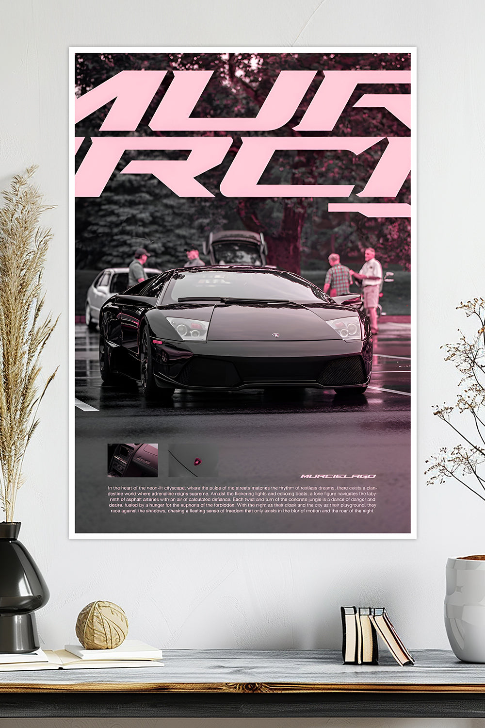 Lamborghini Murcielago | Car Poster