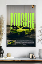 Porsche 911 GT3 RS | Car Poster
