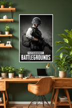 PUBG Poster | Battle Royale Plalyground | BGMI | Game Poster