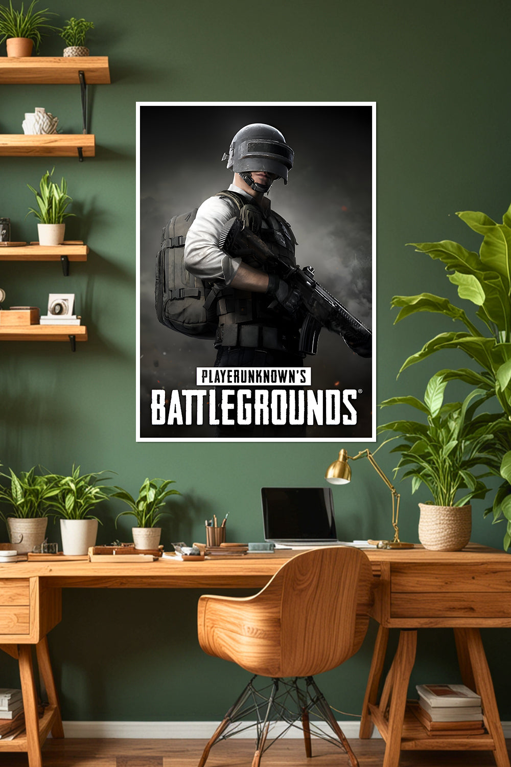 PUBG Poster | Battle Royale Plalyground | BGMI | Game Poster
