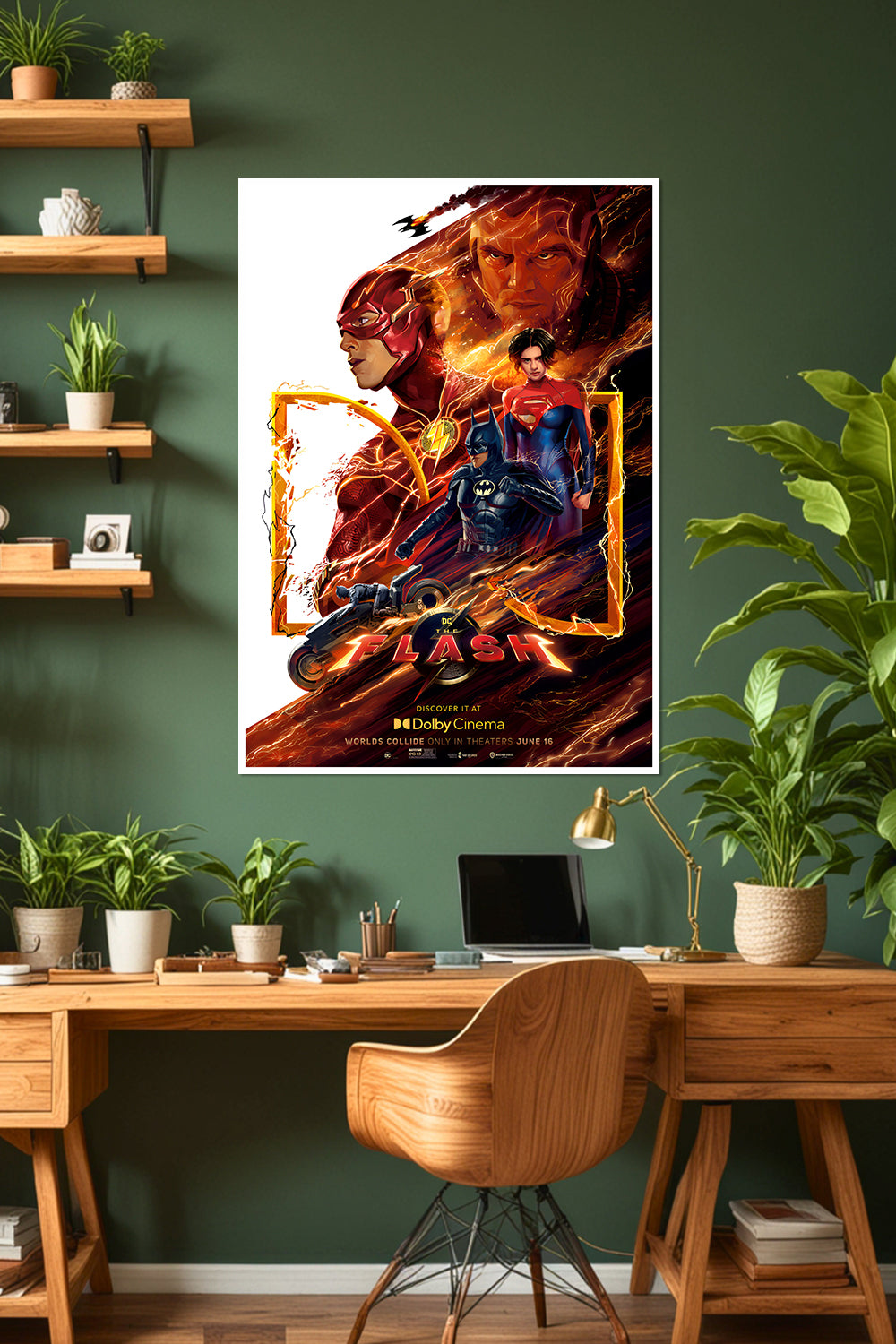 The Flash | Worlds Collide | DC Poster