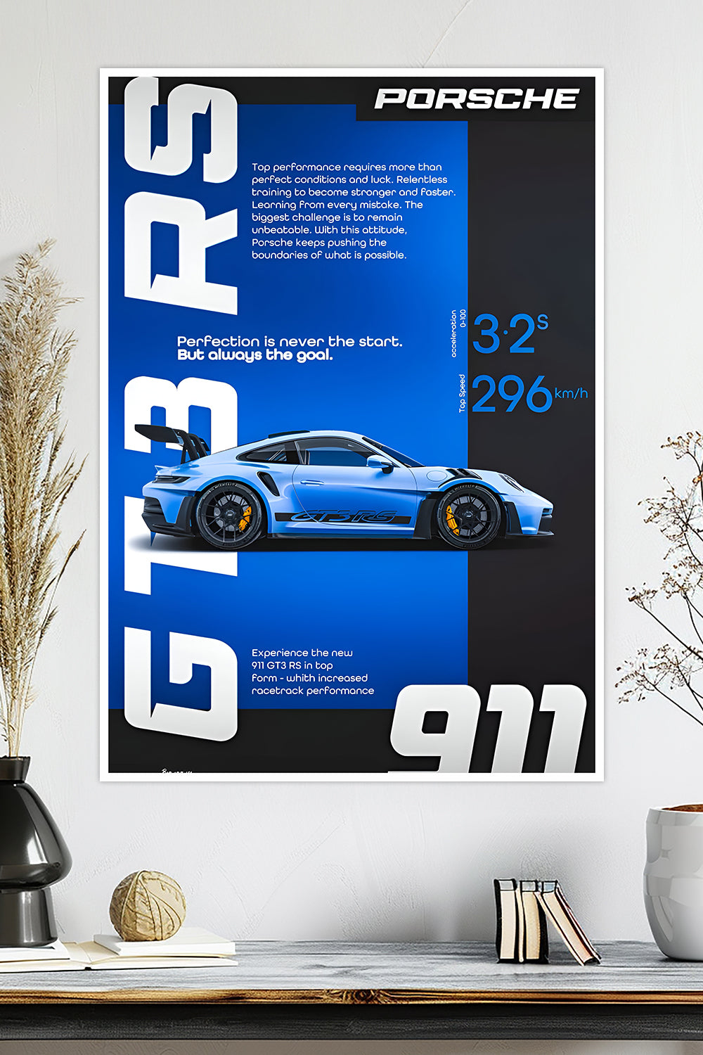 Porsche 911 GT3 RS | Car Poster