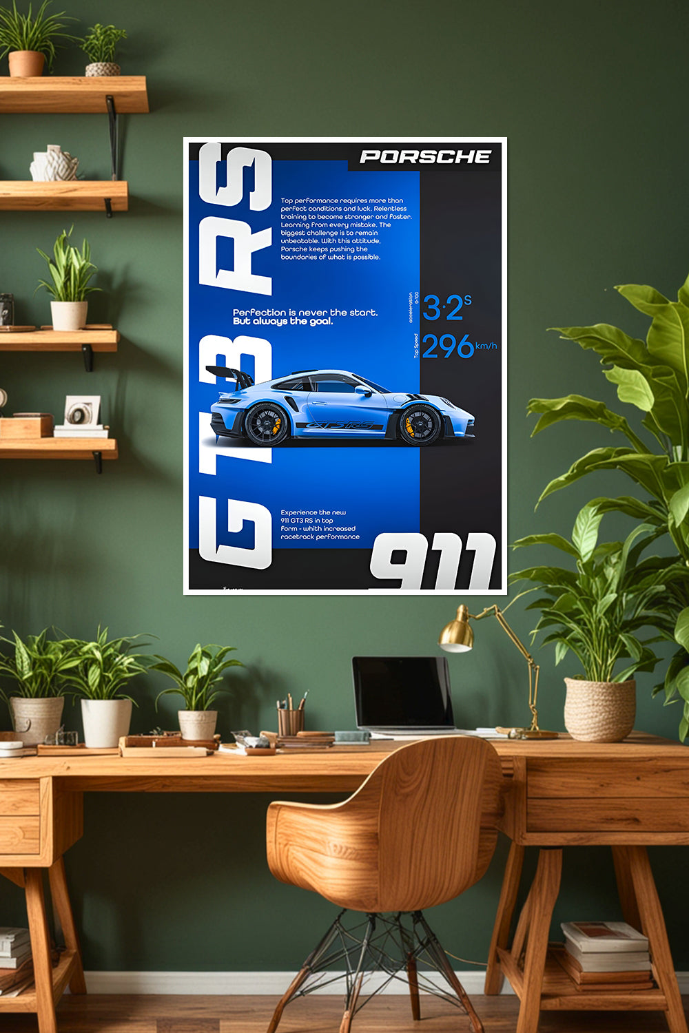 Porsche 911 GT3 RS | Car Poster