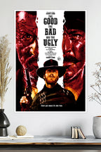 The Good, the Bad and the Ugly | Leone's Spaghetti | Movie Poster