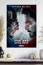 Captain America: Civil War | Iron Man vs. Captain America | Marvel Poster