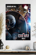 Captain America: Civil War | Iron Man vs. Captain America | Marvel Poster