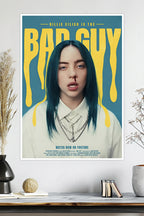 Billie Eilish | Bad Guy | Music Poster