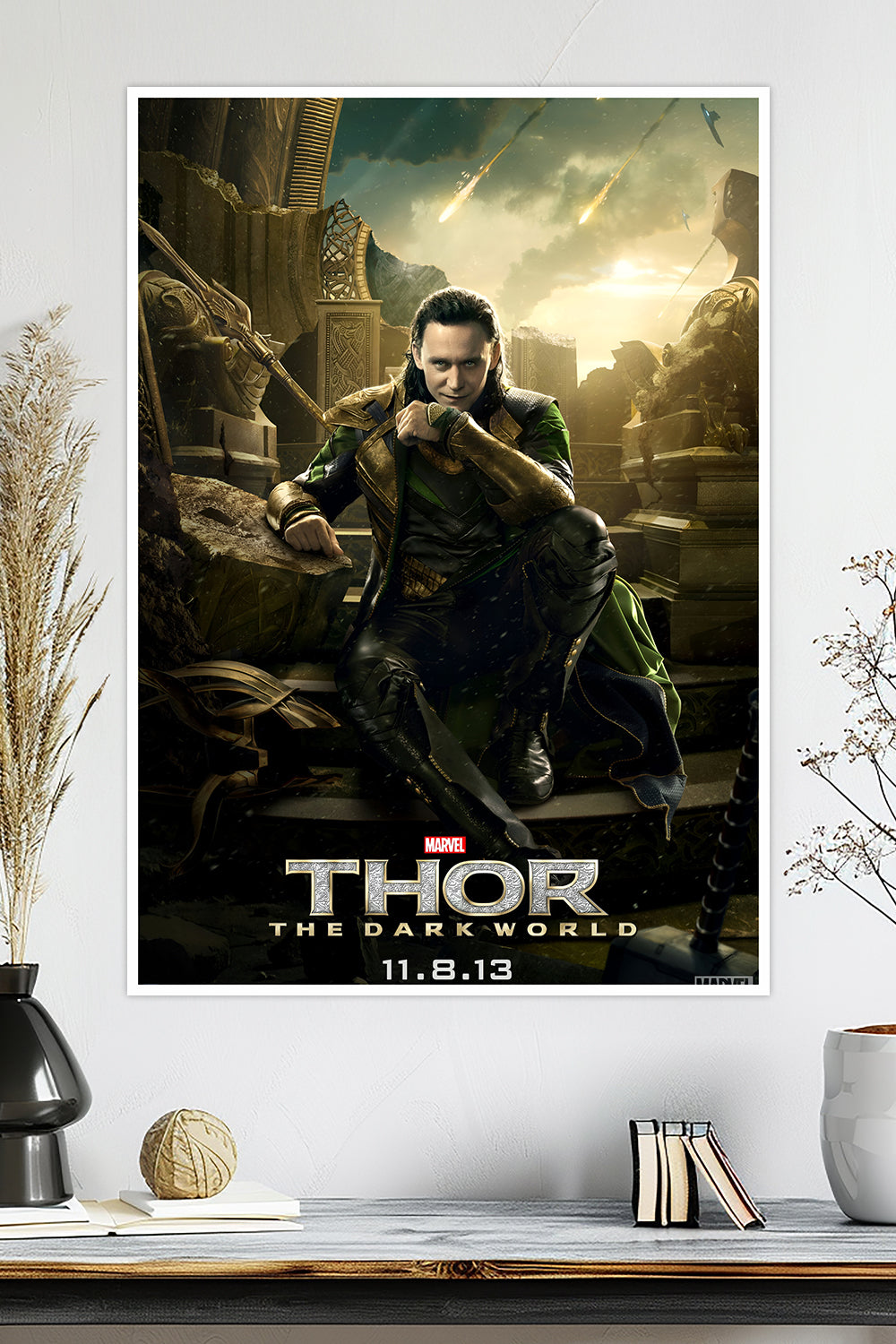 Loki | Thor: The Dark World | Tom Hiddleston | Marvel Poster