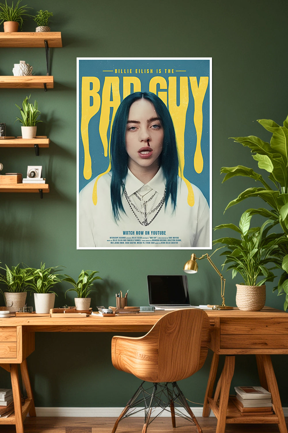 Billie Eilish | Bad Guy | Music Poster