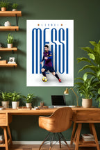 Lionel Messi | Rakuten Partnership | Football Poster