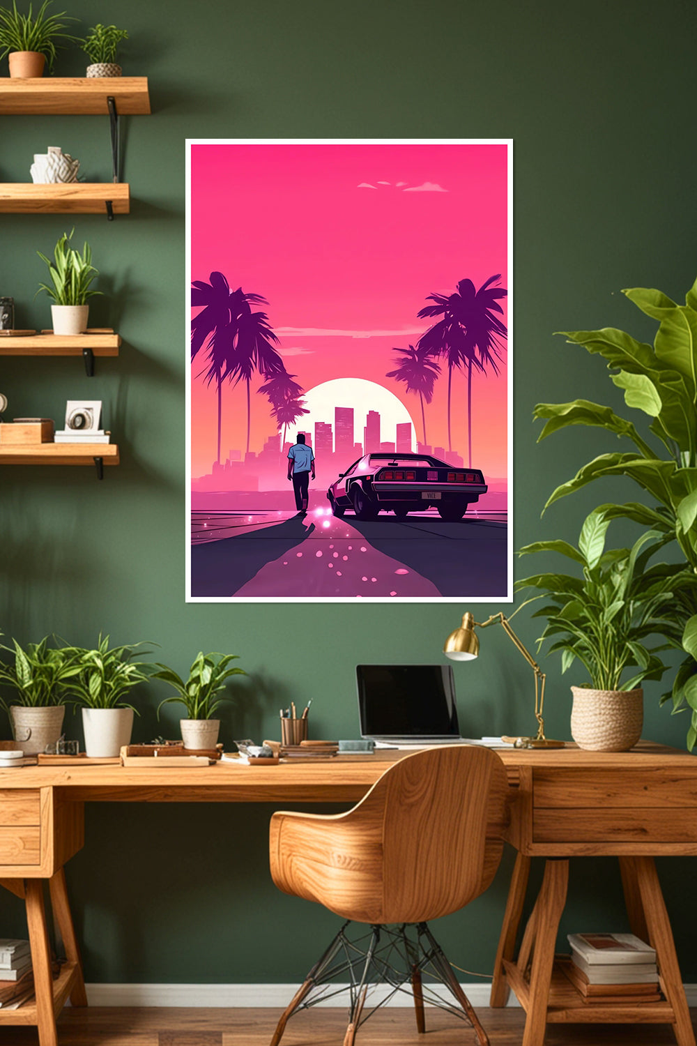Retro 80s | Miami Vice | Game Poster