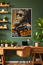 Bullitt 1968 | Steve McQueen | Movie Poster