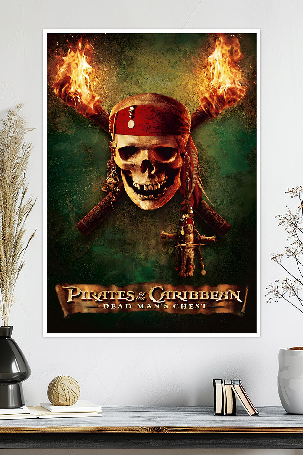 Pirates of the Caribbean: Dead Man’s Chest | Skull & Crossbones | Movie Poster