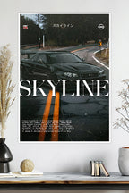 Nissan Skyline GT-R | Car Poster