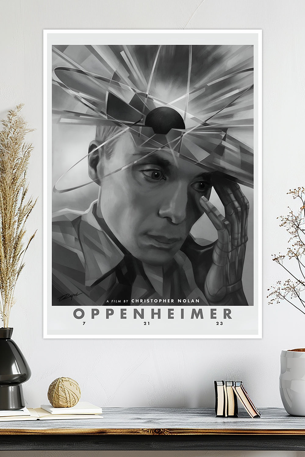 Oppenheimer | Christopher Nolan | Movie Poster
