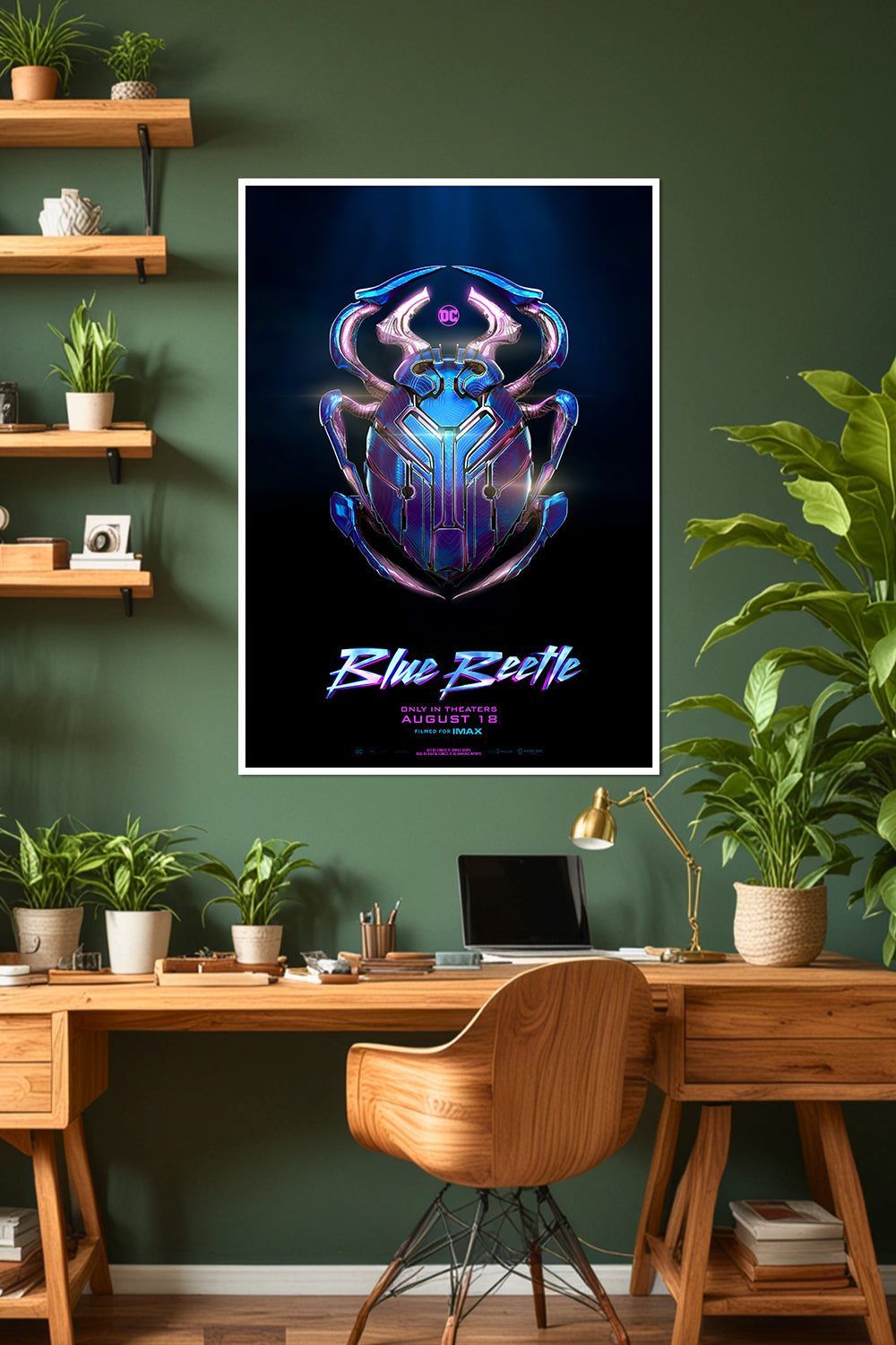 Blue Beetle | Jaime Reyes | DC Poster