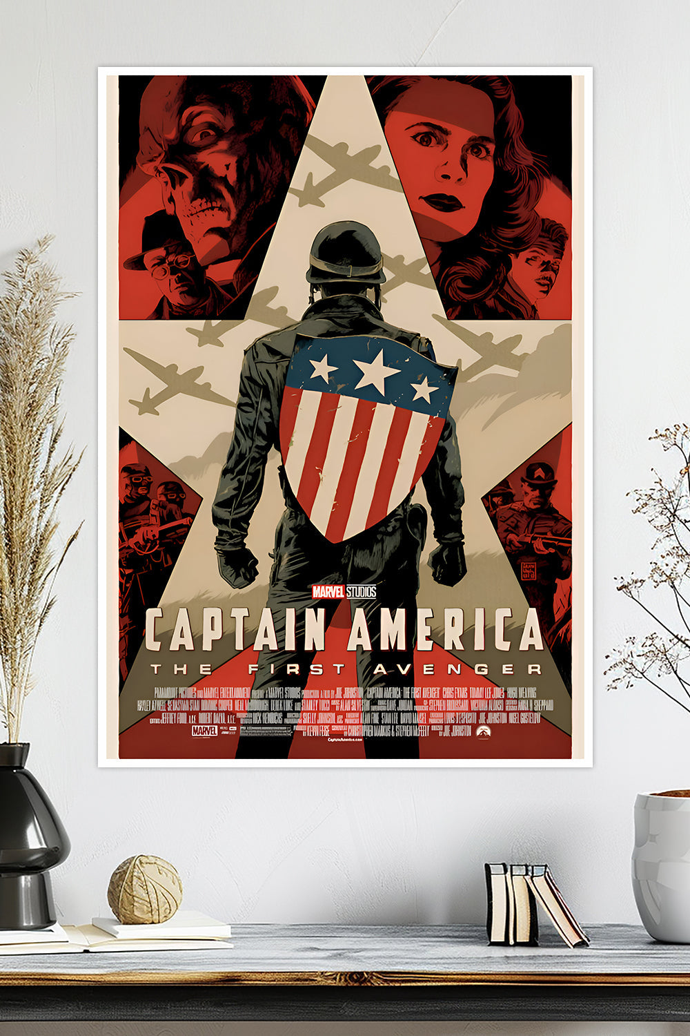 Captain America: The First Avenger | Marvel Studios | Steve Rogers | Marvel Poster