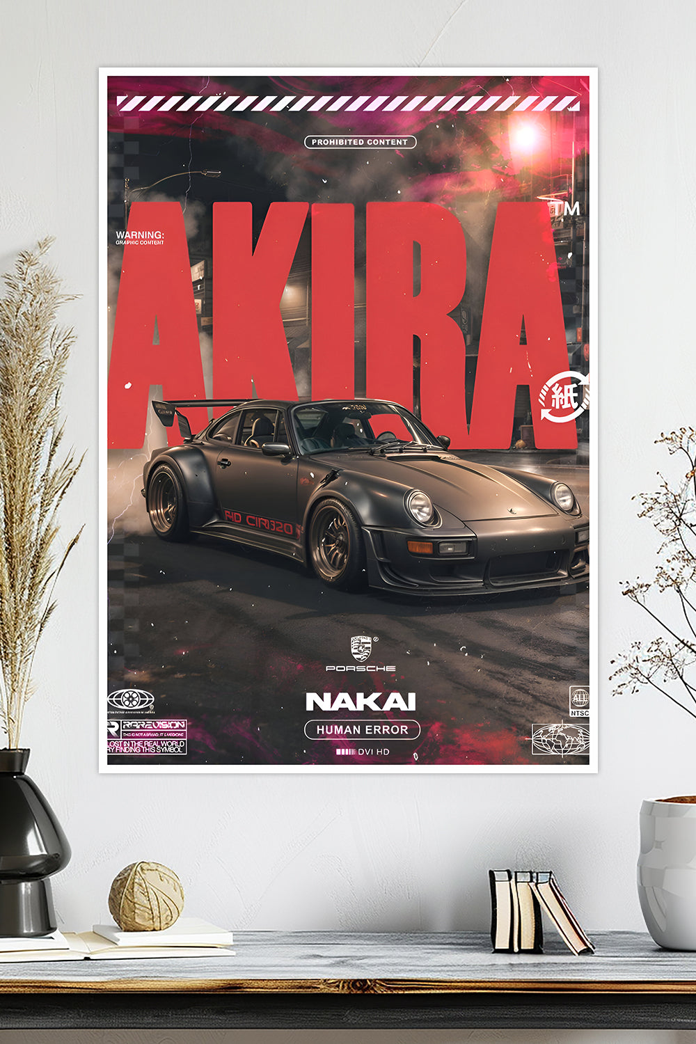 Porsche 911 RWB "Akira" | Nakai San | Car Poster