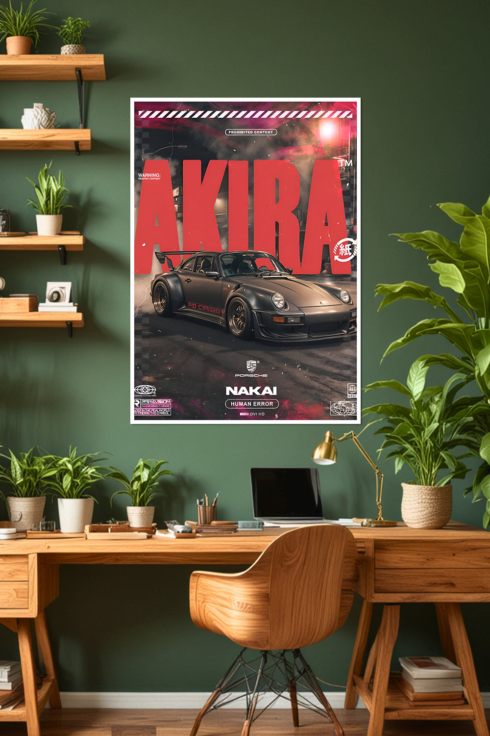 Porsche 911 RWB "Akira" | Nakai San | Car Poster