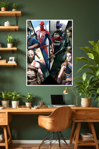 Spider-Man, Kratos, Ellie, Aloy & More | PlayStation Legends | Game Poster