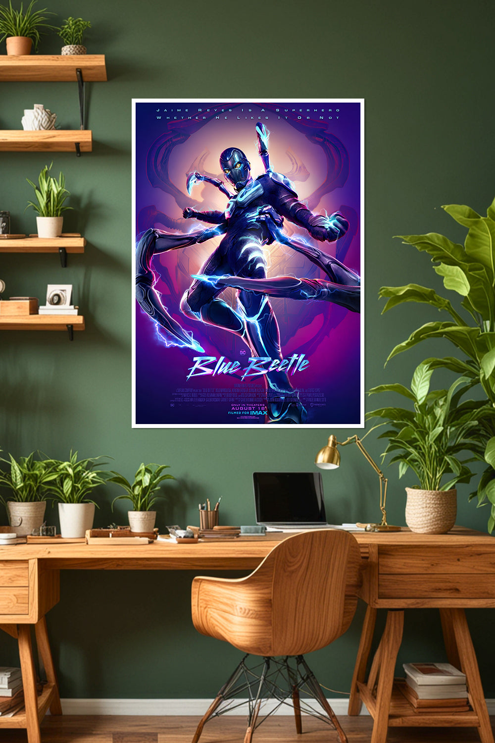 Blue Beetle | Jaime Reyes | DC Poster