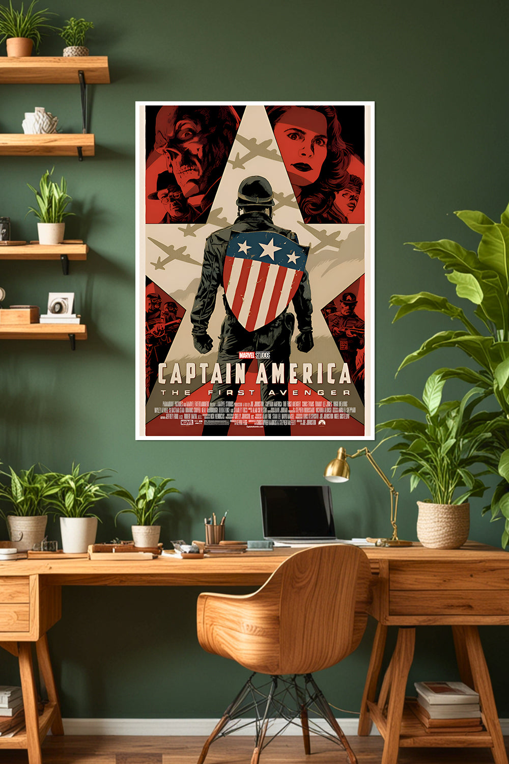 Captain America: The First Avenger | Marvel Studios | Steve Rogers | Marvel Poster