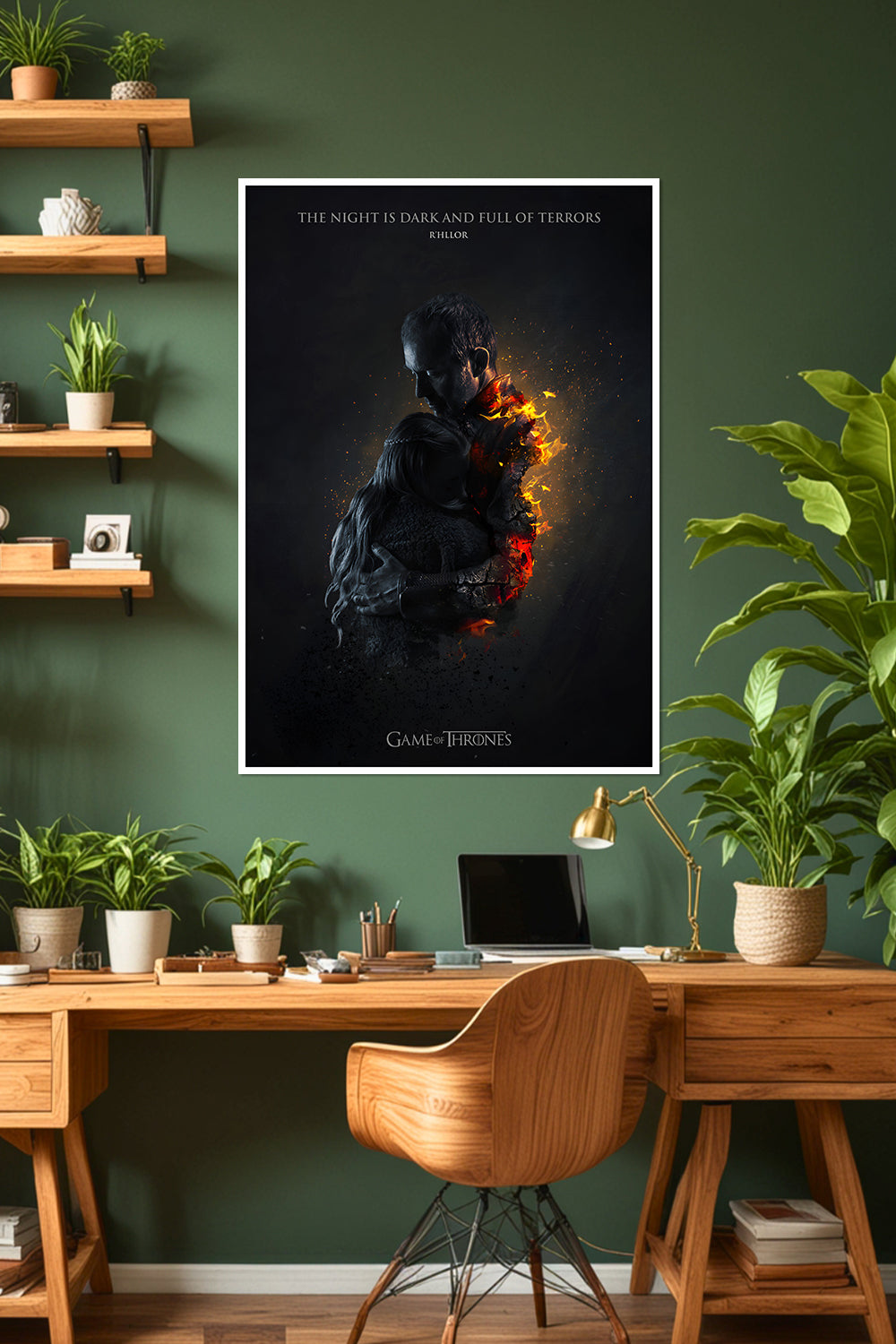 Stannis Baratheon & Shireen | Game of Thrones | TV-Series Poster