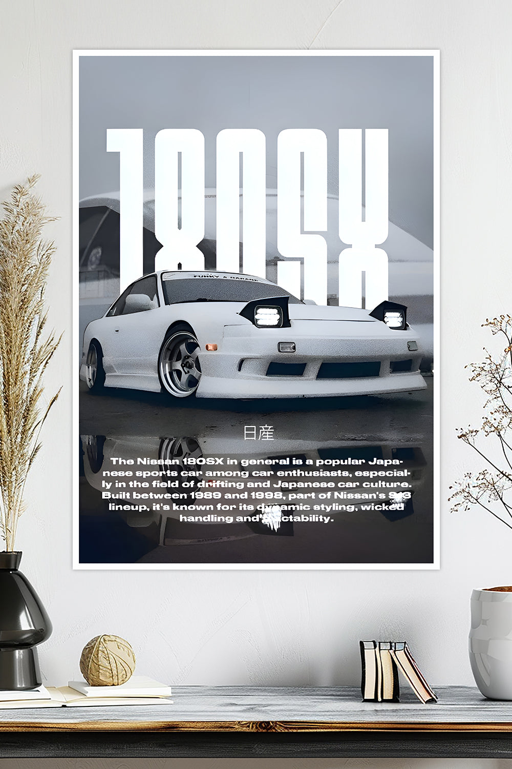 Nissan 180SX | Car Poster
