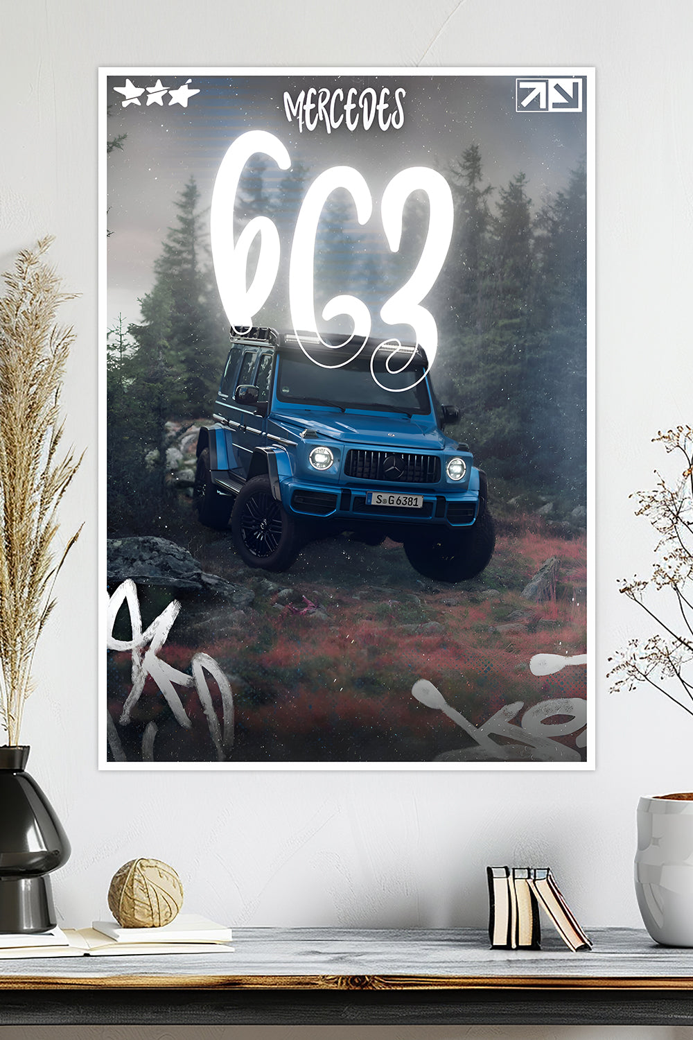 Mercedes G63 | Off-Road | Car Poster