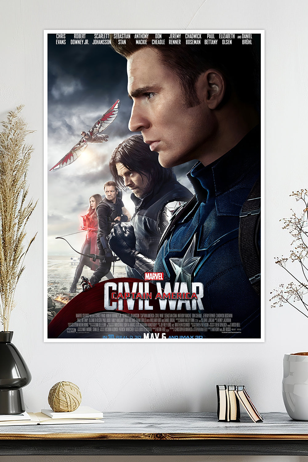 Captain America: Civil War | Iron Man vs. Captain America | Marvel Poster