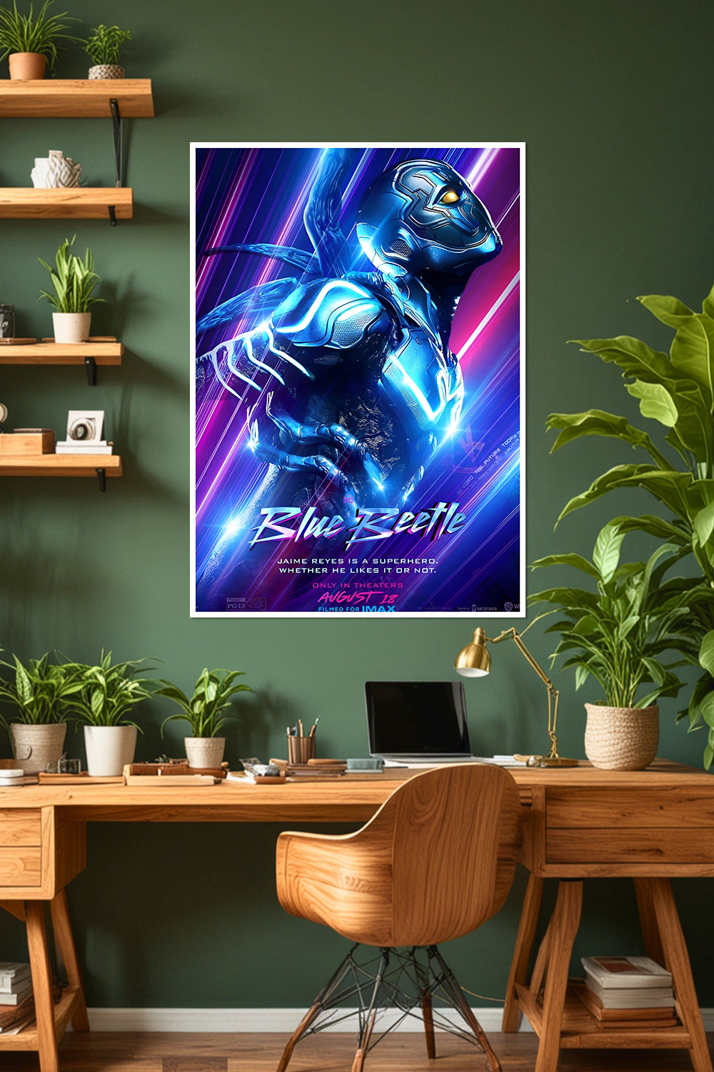 Blue Beetle | Jaime Reyes | DC Poster