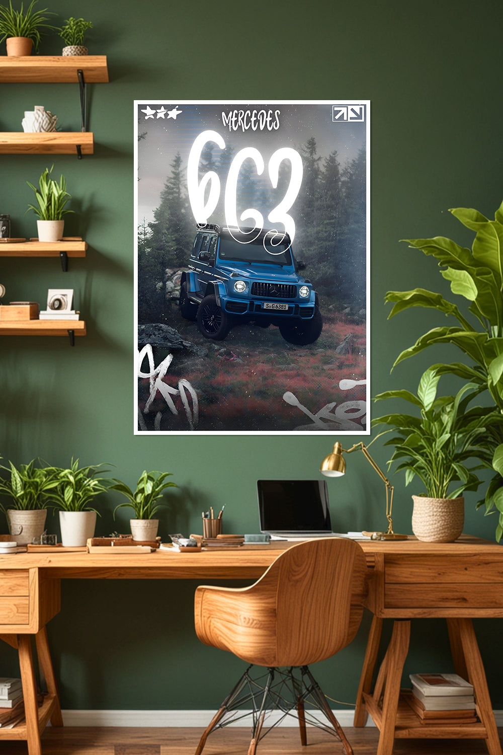 Mercedes G63 | Off-Road | Car Poster