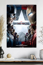 Captain America: Civil War | Iron Man vs. Captain America | Marvel Poster