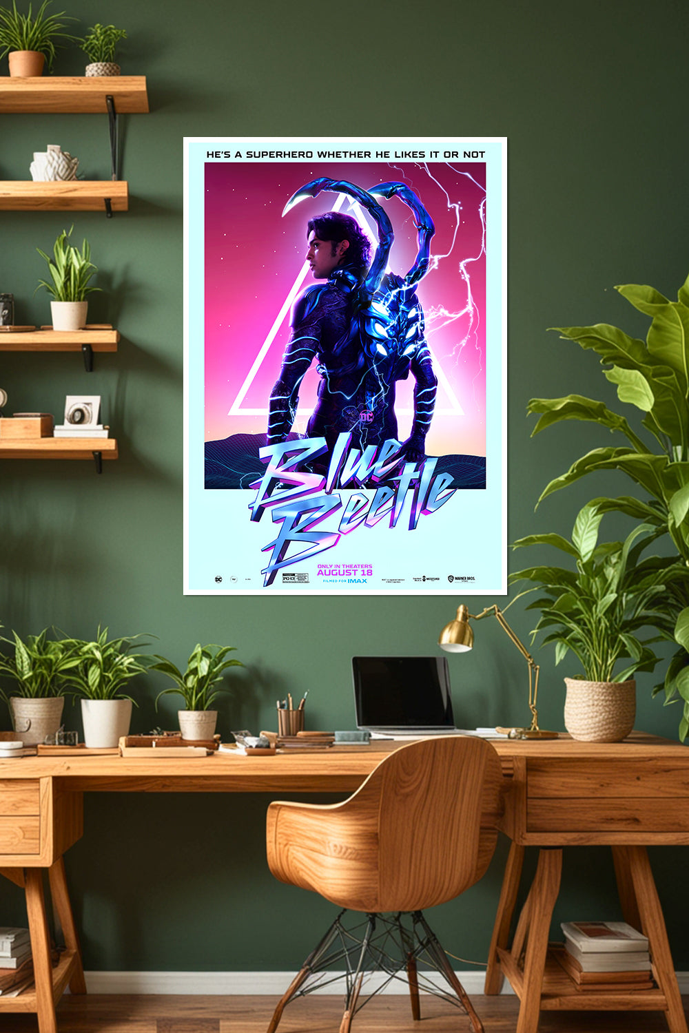 Blue Beetle | Jaime Reyes | DC Poster