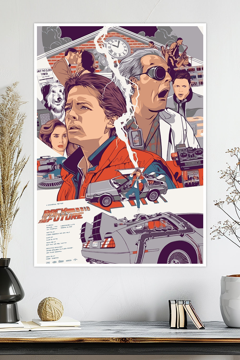 Back to the Future | Clock Tower | Movie Poster