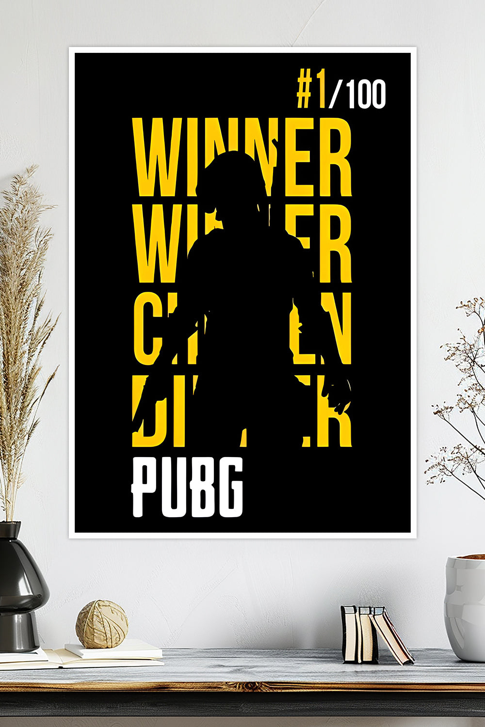 PUBG | Winner Winner Chicken Dinner | BGMI | Game Poster