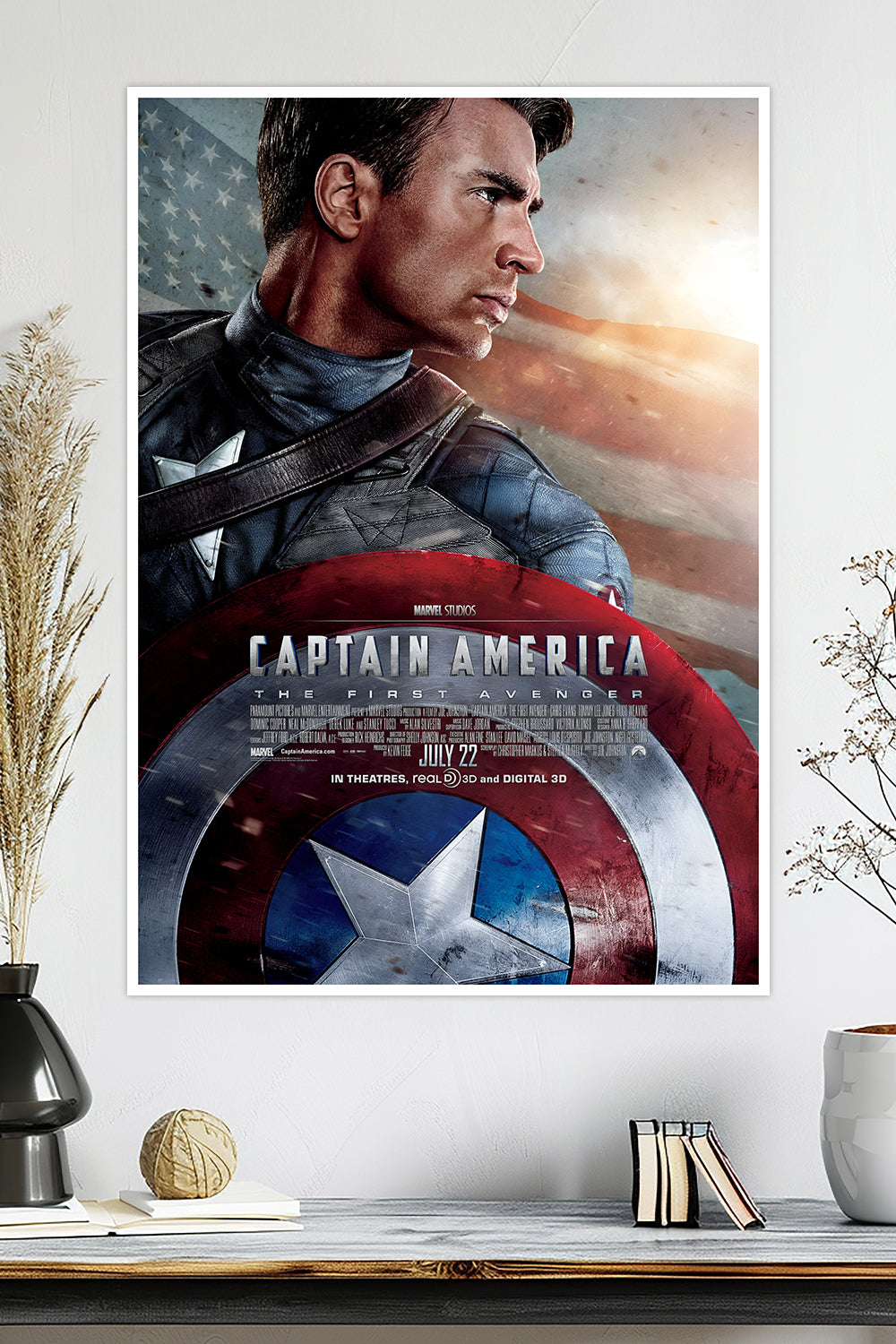 Captain America: The First Avenger | Marvel Studios | Steve Rogers | Marvel Poster