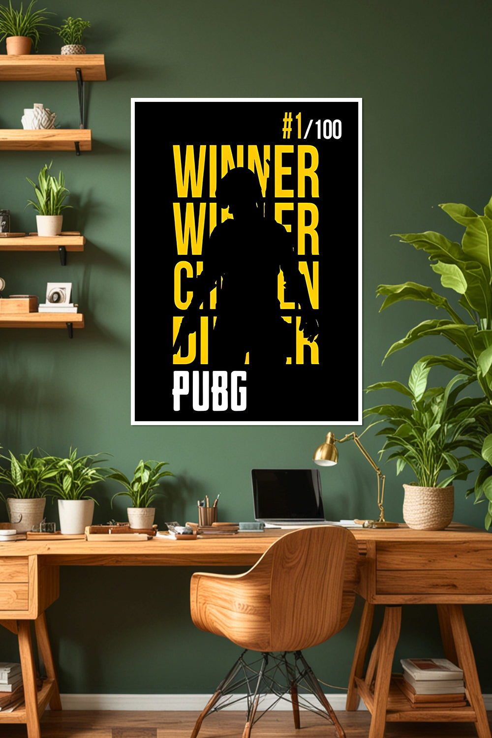 PUBG | Winner Winner Chicken Dinner | BGMI | Game Poster