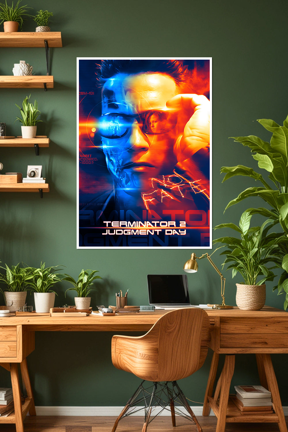 Terminator 2: Judgment Day | T-800 Art | Movie Poster