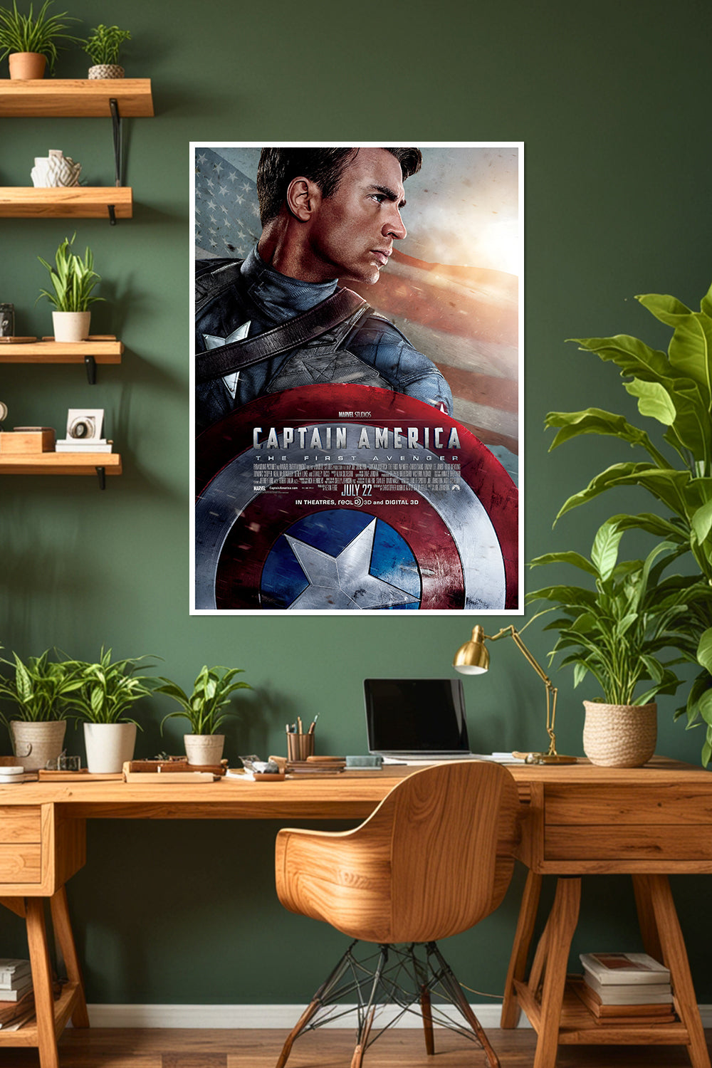 Captain America: The First Avenger | Marvel Studios | Steve Rogers | Marvel Poster